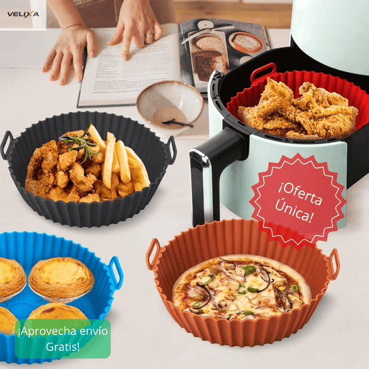 Moldes Antiadherentes "Deja de limpiar tu freidora cada vez que cocinas"