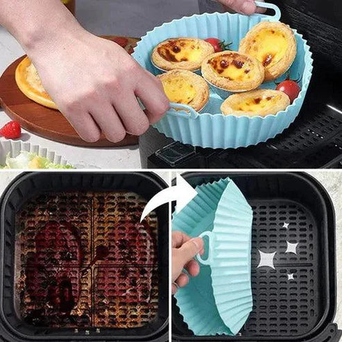 Moldes Antiadherentes "Deja de limpiar tu freidora cada vez que cocinas"
